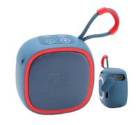 Genérico Wireless Speaker, Portable Speaker, Mini Stereo Sound, Lightweight Design, Long Battery Life, Outdoor Pool Party Office Use, 3.56x3.56x2.11 Inches, Black, 1 Piece