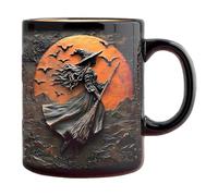 Genérico Witch Coffee Mug, 325ml Halloween Ceramic Coffee Cup