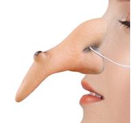 Genérico Witch Fake Nose -/4.13x1.77 Inches Witch Prosthetic Long Nose, Horror Fairytale Latex Prop, Realistic Long For Role Play | Halloween Costume Supplies For Themed Events Mall Events Theatres