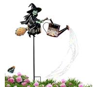 Genérico Witch Garden Light - Halloween Solar Stake | Metal Outdoor Decor