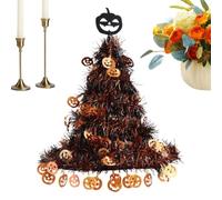 Genérico Witch Hat | Large Tinsel Pumpkin Skull Party Decorations