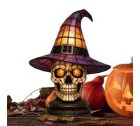 Genérico Witch Hat Night Lamps - Acrylic USB Powered Spooky Night Lights