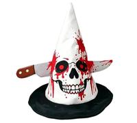 Genérico Witch Hats for Women Spooky A djustable Electric Hats Photo Props