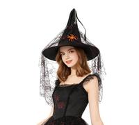 Genérico Witch Hats - Halloween Costume Accessories, Spooky Party Wear