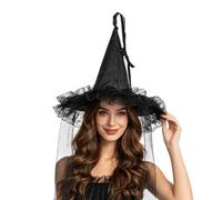 Genérico Witch Hats - Halloween Costume Accessories, Spooky Party Wear