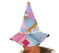 Genérico Witch Hats, Witches Hat, Costume Accessories with 15.75x15.75 Inches, Sorcerer Dress Up for Theater Stage Performers, Masquerade Carnivals, Party Cosplay, Spooky Holiday Decoration