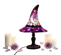 Genérico Witch Lamp - Resin Halloween Ghost Retro Gothic USB Charging Decor