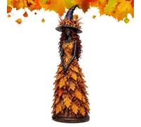 Genérico Witch Statue | Halloween Gothic Harvest Desktop Decoration