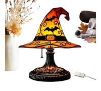 Genérico Witches Hat Lamp | Usb Powered Led Resin Decoration