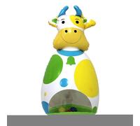 Genérico Wobble Toy - 3D Wobble Toys for Babies,Inflatable Cow Doll Children's Interactive Game for Desk Holiday Classroom Bedroom Travel Birthday Boys Girls Backyard