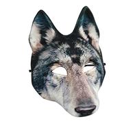 Genérico Wolf Masque - 10.2 Inch Halloween Wolf | Fabric EVA Masque - Comfortable costume accessory for adults teenagers cosplay party masquerade Halloween Christmas Easter