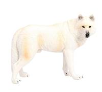 Genérico Wolf Toy Figurines | Realistic Simulated Wild Model | Animal Action Figure For Educational Collection, Cake Toppers & Party Decor | Hand-Painted ABS Statue Gift Fors Kids &, 1 Piece
