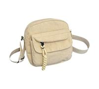 Genérico Women Casual Corduroy Tote Bags - Relaxed Hobo Purse, Textured Cloth Shopper| Spacious Shoulder Holdall Accessory For Work Campus Lodging Daily Lifestyle, 7.48x2.76x7.48 Inches