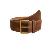 Genérico Women Fashion Suede Leather Wide Belt Trendy Casual Pin Buckle Waistband Versatile Trouser Dress Belts(122cm,Brown)