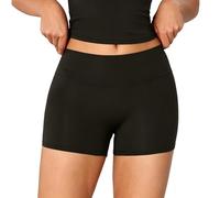 Genérico Women High Waist Biker Workout Gym Yoga Booty Shorts, Elastic Waist Tummy Control Athletic Running Fitness