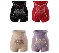 Genérico Women High-Waisted Shorts-Body Shaper Tummy Control, Stay in Place Seamless Shaper Short, Soft, Stretchy for All Day (Mix,M)