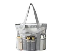Genérico Women’s Beach Bag Mesh Large Organizer Pool Tote Bag Waterproof Dry Wet Separation Beach Storage Bags For Shoes Towels Makeup Toys Toiletries Travel Gym Summer