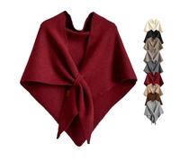 Genérico Women’s Solid Color Shawl, Pashmina Shawl Wraps for Women, Wraps Cardigan Cape Wool Cashmere (F)