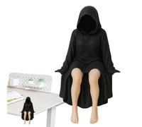 Genérico Women Sculpture - Modern Masked Lady Resin Statue with Artistic Design, Elegant Mysterious Home Decoration for Living Room, Entryway, Shelf, or Office Display Accent Study Table 3 Inch