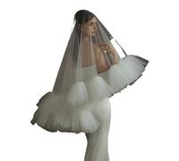 Genérico Women Wedding Veil Cathedral Lace Long Mariage Bride Wedding Accessories