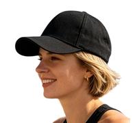 Genérico Women's Baseball Hats - 11.02x5.91 Inches Wig Baseball Hat | Wig Hat For Daily Wear Sports Outdoor Activities Vacation | Washable Natural Hiking Traveling Camping Picnic Beach Climbing