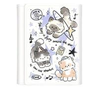 Genérico Womens Credit Card Wallet - Kitten Print Card Wallet Cute Womens Wallett, PU Leather Ladies Purse Large Capacity Cards Holder For Girls