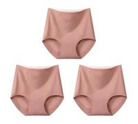 Genérico Womens High Waisted Leakproof Shaping Underwear, Smooth Tummy Control Panties with Butt Lift, Soft Airy Comfort Briefs