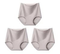 Genérico Womens High Waisted Leakproof Shaping Underwear, Smooth Tummy Control Panties with Butt Lift, Soft Airy Comfort Briefs