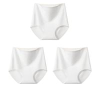 Genérico Womens High Waisted Leakproof Shaping Underwear, Smooth Tummy Control Panties with Butt Lift, Soft Airy Comfort Briefs