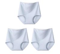 Genérico Womens High Waisted Leakproof Shaping Underwear, Smooth Tummy Control Panties with Butt Lift, Soft Airy Comfort Briefs