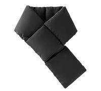 Genérico Womens Puffer Scarf Lightweight Soft Neckwarmer Down Cotton Warm Winter Wrap Adjustable Unified Color Outdoor Accessories