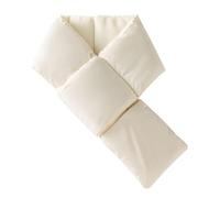 Genérico Womens Puffer Scarf Lightweight Soft Neckwarmer Down Cotton Warm Winter Wrap Adjustable Unified Color Outdoor Accessories