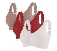 Genérico Women's Seamless Maternity Nursing Bra Sleep Wireless