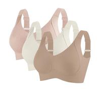 Genérico Women's Seamless Maternity Nursing Bra Sleep Wireless
