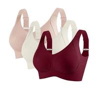 Genérico Women's Seamless Maternity Nursing Bra Sleep Wireless