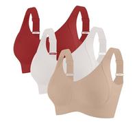 Genérico Women's Seamless Maternity Nursing Bra Sleep Wireless