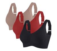Genérico Women's Seamless Maternity Nursing Bra Sleep Wireless