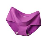 Genérico Women's Seamless Mid Rise Briefs Smooth Bonded Edges Full Brief Coverage Lightweight Comfortable Everyday Design Suitable for Daily Wear workdays Travel and Summer wardrobes Cómodo