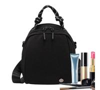 Genérico Womens Sling Backpack Zipper Closure Waterproof Multiple Pockets
