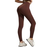 Genérico Women's Sports Leggings, High Waist Sports Leggings, Push Up Leggings, Yoga Pants with Pockets for Yoga Pilates Gym Sport Gym Running