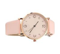 Genérico Women's Watch, Ladies Wristwatch, Comfortable Trendy Timepiece with Soft Strap, Ideal for Business Trips, Home, Outdoor Activities, and School Wear Black, Pink, White