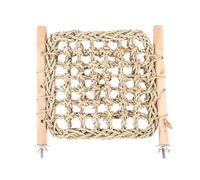 Genérico Wood Bird Perch Stand - Cage Accessory For Pet Birds | Sturdy Wooden Climbing Chewing Design, Suitable For Parakeets Conures Lovebirds Canaries Finches Training and Feeding