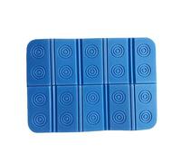 Genérico Wooden Bathroom Mat - Foldable Waterproof Shower Floor Mat 36x26x0.5cm | Quick-Dry XPE Sit Pad For Sauna, Bathroom, Outdoor Use | Portable Bath Ḿat For Home and Holiday