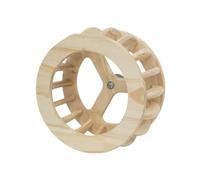 Genérico Wooden Bird Perch Stand, Puzzle Training Toy, 11cm Rocking Design with Natural Wood Pet Accessory for Parakeets Cockatiels Conures Canaries Lovebirds Macaws Indoors Outdoors