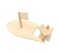 Genérico Wooden Boat Decor - Nautical Sailboāt Ornament Logical Thinking
