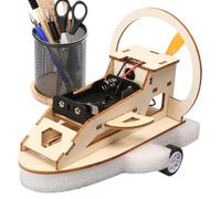Genérico Wooden Car Model Kit - DIY Building Craft Toy | STEM Kids Gift 8+