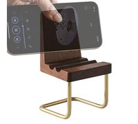 Genérico Wooden Chair Phone Stand, Small Chair Cell Phone Stand,Portable Adjustable Desktop Accessories Table Decor For Smartphones Bedroom Kitchen Travel Bedside Living Room