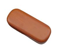 Genérico Wooden Glasses Case - Eye Glass Carry Cases, Wooden Grain Retro Protective Box, Handcrafted Natural Timber Framework, Magnetic Security Locking Lid, Eyewear Shield for Sunglass