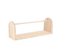 Generico Wooden Horizontal Ribbon Storage,Crochet Holder | for Crafting Knitting Projects Entusiasts Hobbyists Home Workshop Living Room Apartment