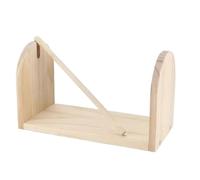 Generico Wooden Horizontal Ribbon Storage,Crochet Holder | for Crafting Knitting Projects Entusiasts Hobbyists Home Workshop Living Room Apartment